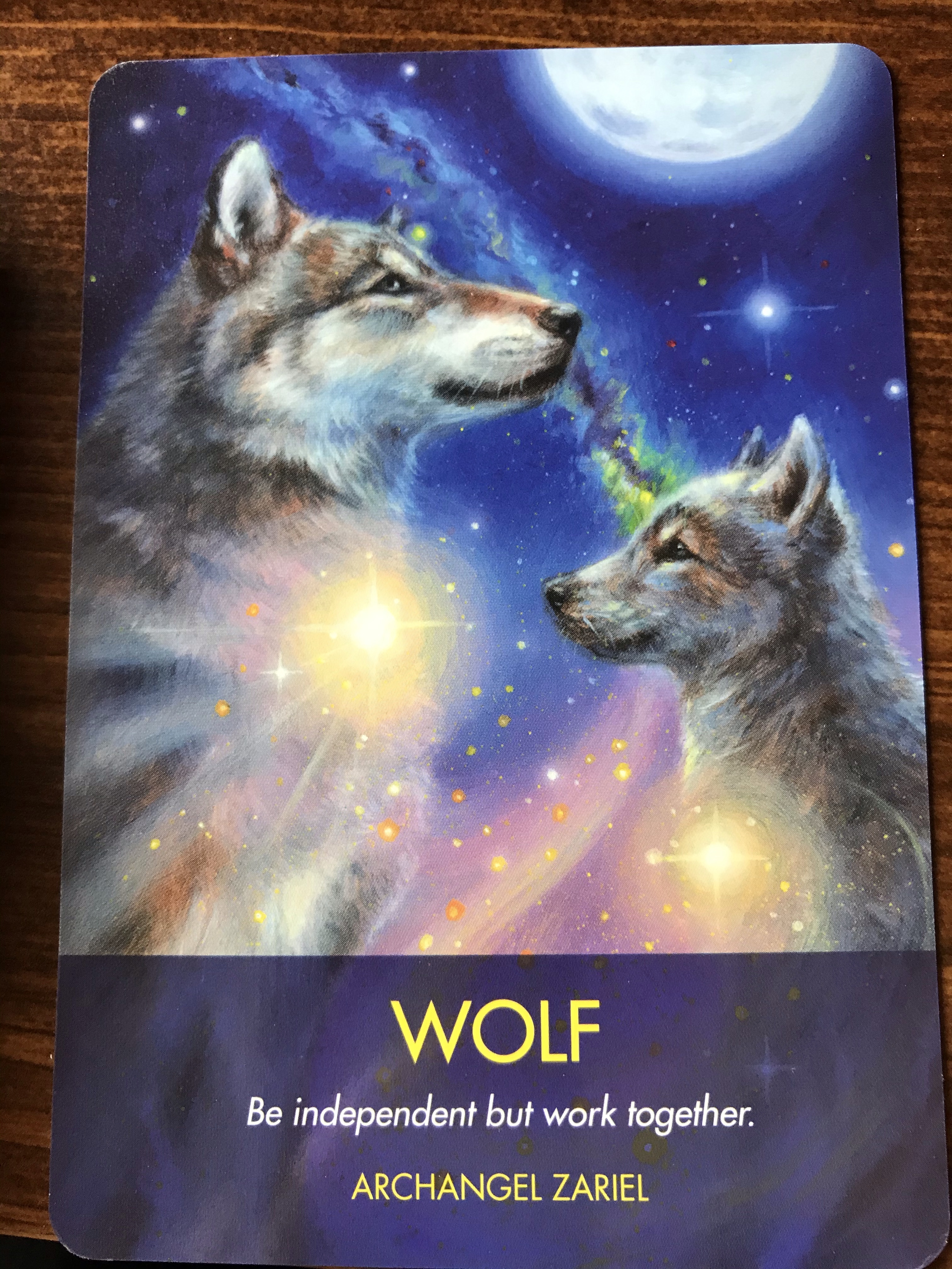 The Wolf – “Be independent but work together” – The Self-Help Whisperer®